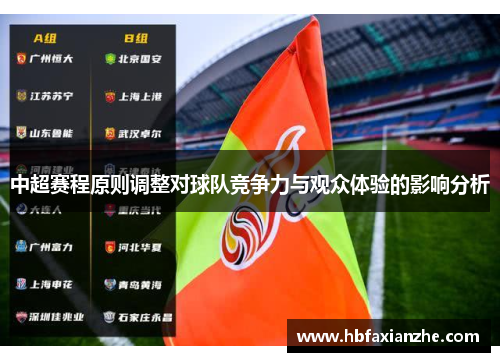 中超赛程原则调整对球队竞争力与观众体验的影响分析